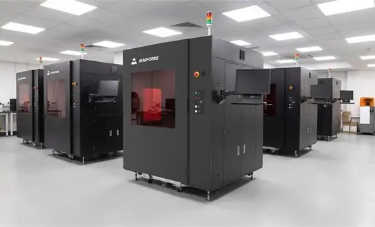 Aerospace Component Production Using Industrial SLA 3D Printer SL800